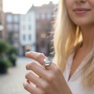 Sterling Silver Ring - Vintage Taxco - Size 7
